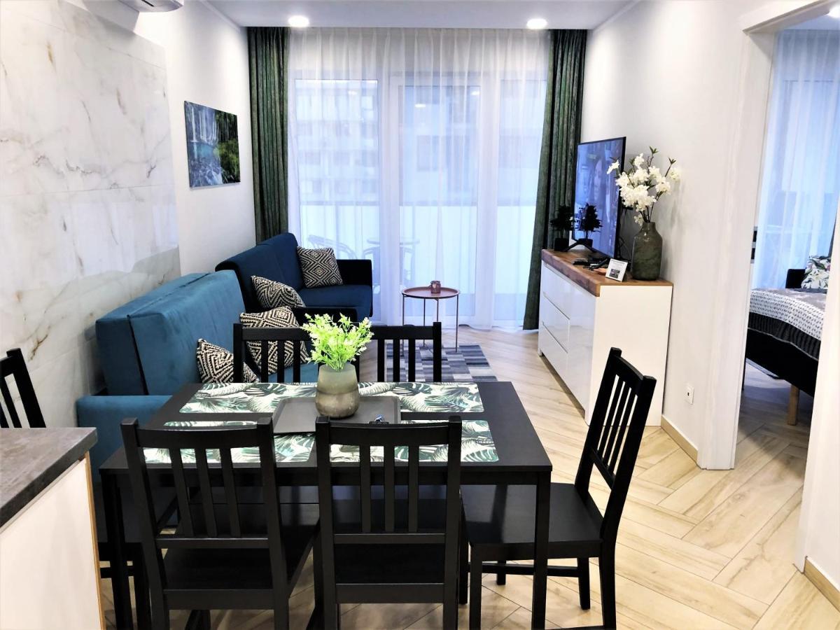 Apartament Superior Blue Przy Plazy- Free Pool, Saunas, Jacuzzi, Fitness, Salzgrotte Kolberg Exterior foto