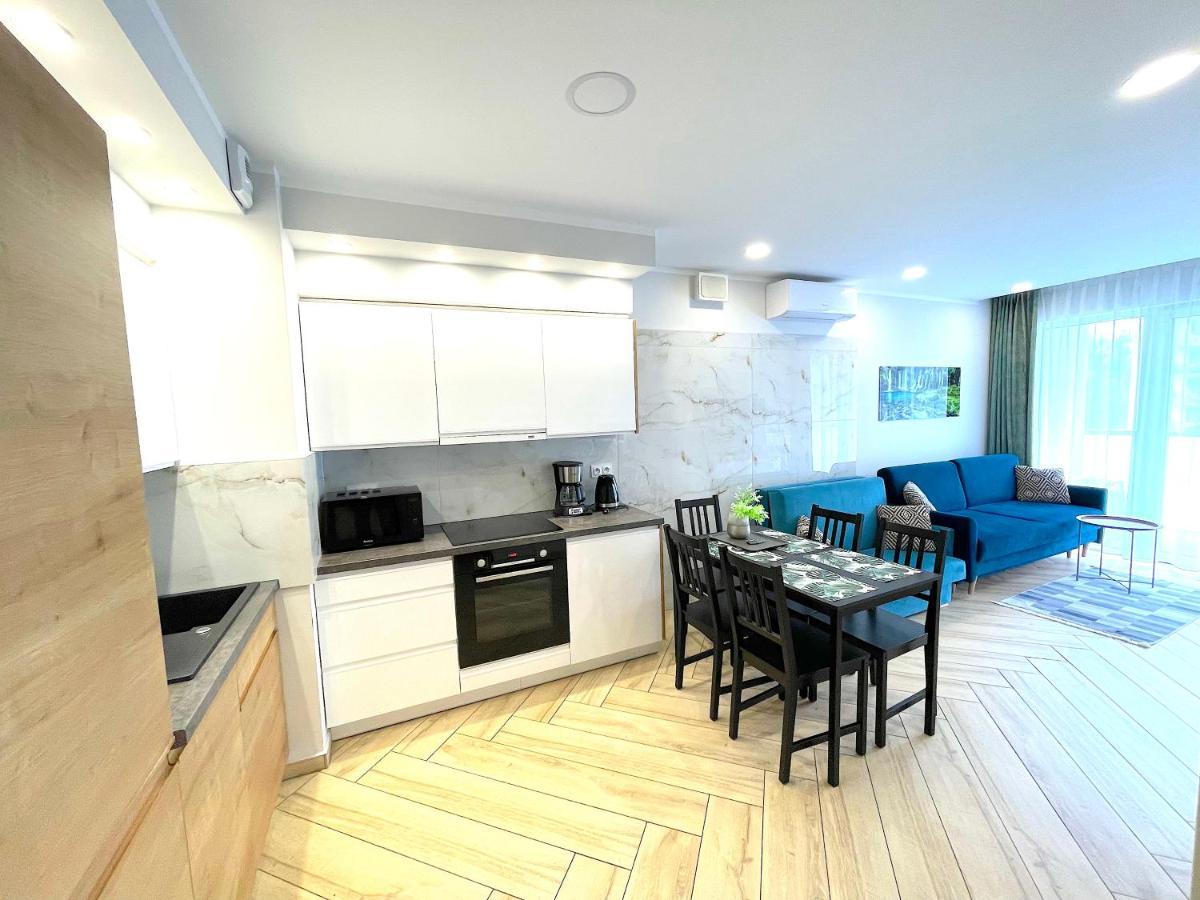 Apartament Superior Blue Przy Plazy- Free Pool, Saunas, Jacuzzi, Fitness, Salzgrotte Kolberg Exterior foto