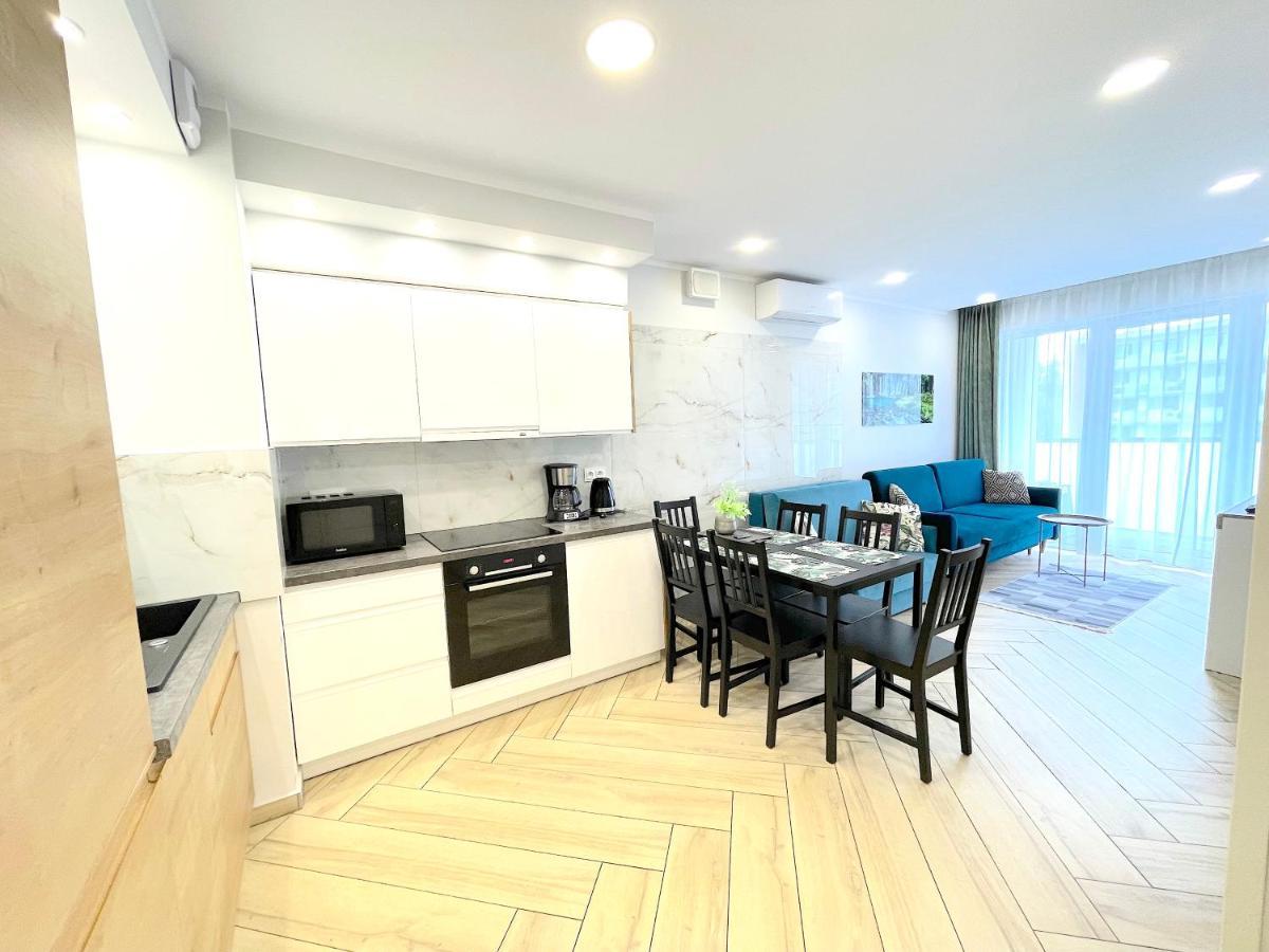 Apartament Superior Blue Przy Plazy- Free Pool, Saunas, Jacuzzi, Fitness, Salzgrotte Kolberg Exterior foto