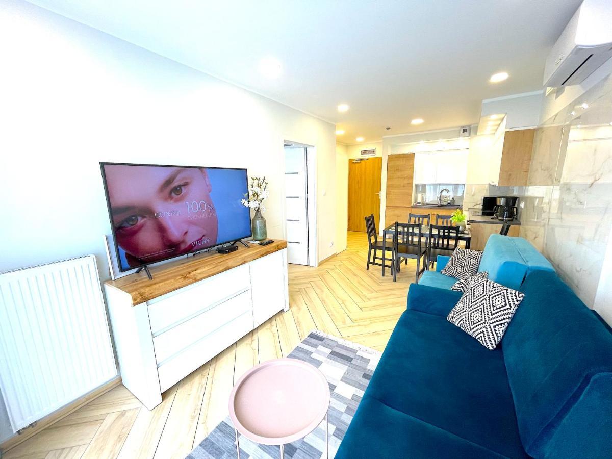 Apartament Superior Blue Przy Plazy- Free Pool, Saunas, Jacuzzi, Fitness, Salzgrotte Kolberg Exterior foto