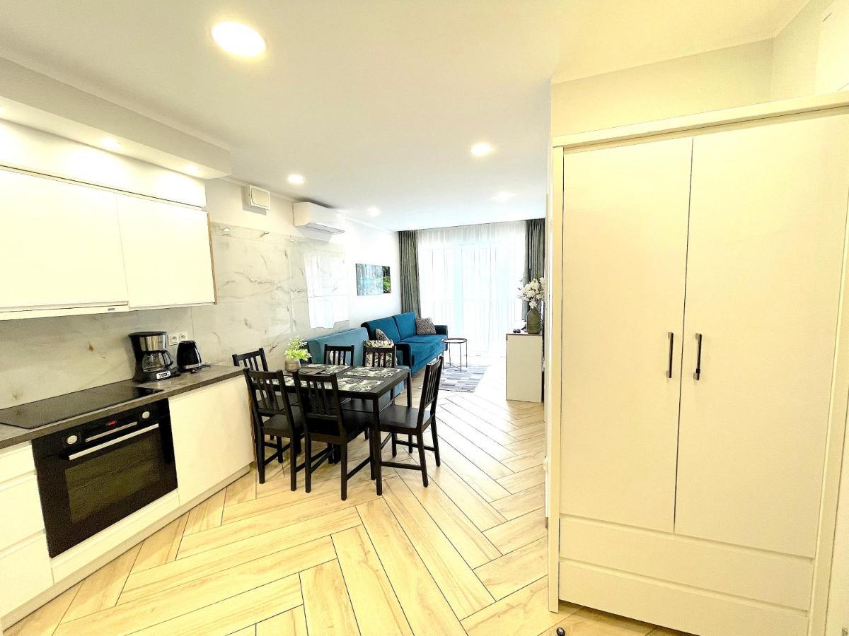 Apartament Superior Blue Przy Plazy- Free Pool, Saunas, Jacuzzi, Fitness, Salzgrotte Kolberg Exterior foto