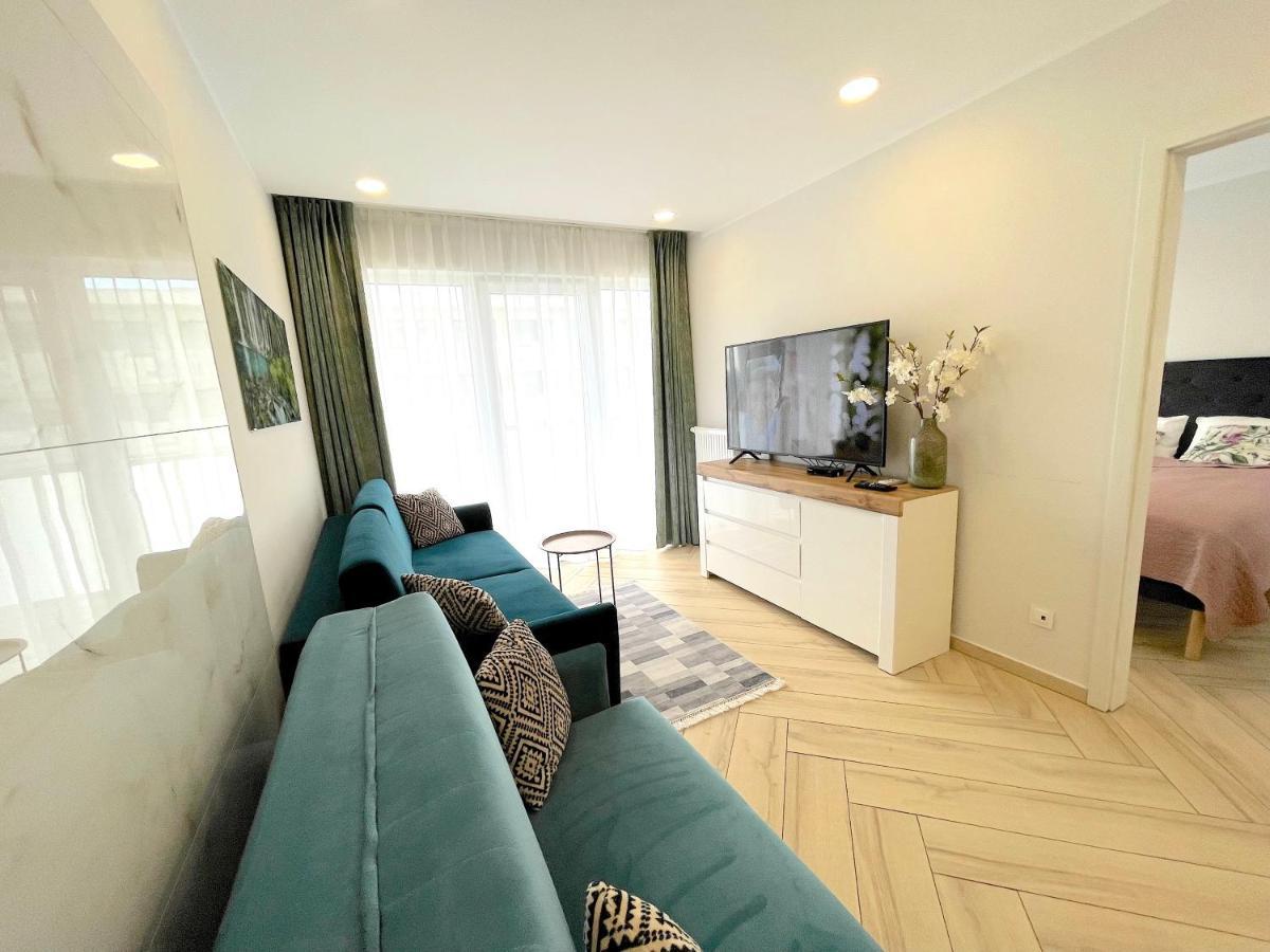 Apartament Superior Blue Przy Plazy- Free Pool, Saunas, Jacuzzi, Fitness, Salzgrotte Kolberg Exterior foto