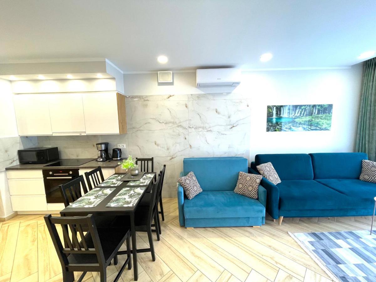 Apartament Superior Blue Przy Plazy- Free Pool, Saunas, Jacuzzi, Fitness, Salzgrotte Kolberg Exterior foto