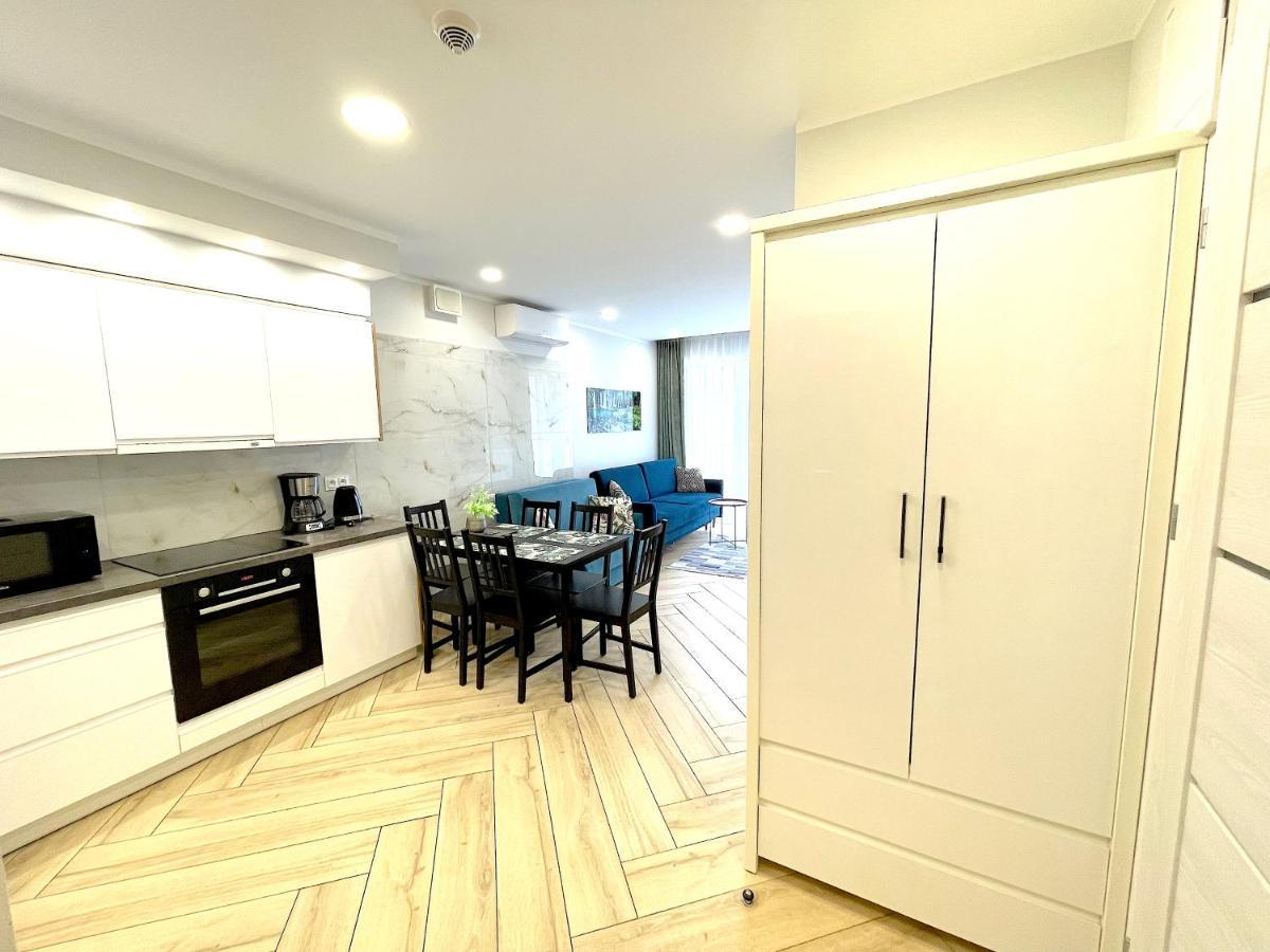 Apartament Superior Blue Przy Plazy- Free Pool, Saunas, Jacuzzi, Fitness, Salzgrotte Kolberg Exterior foto