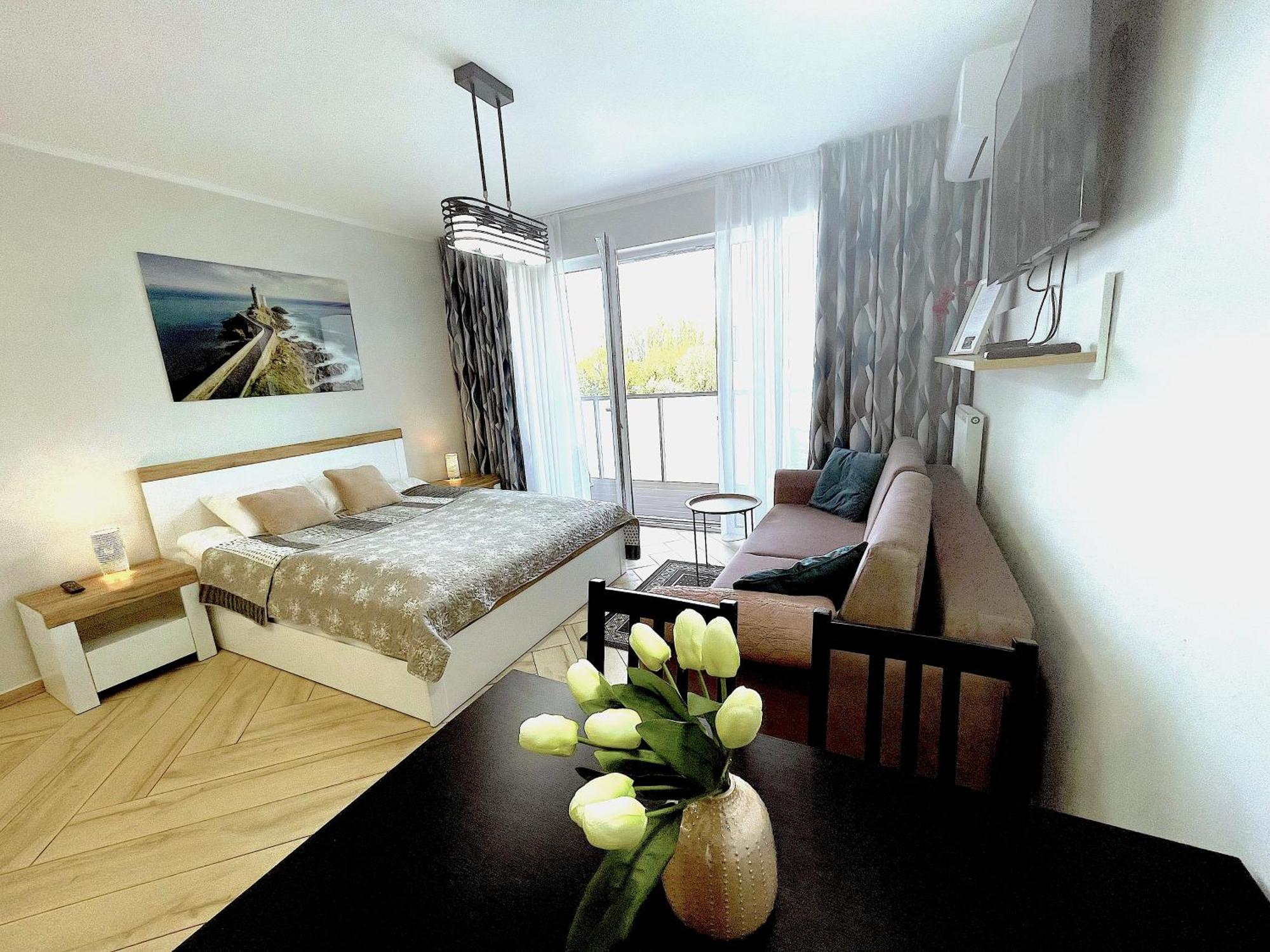 Apartament Superior Blue Przy Plazy- Free Pool, Saunas, Jacuzzi, Fitness, Salzgrotte Kolberg Exterior foto