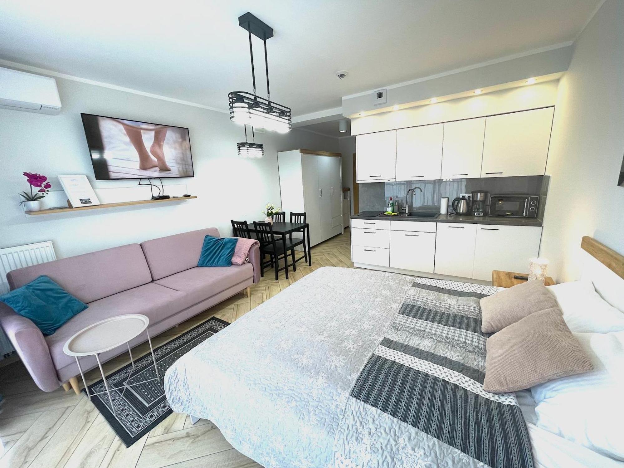 Apartament Superior Blue Przy Plazy- Free Pool, Saunas, Jacuzzi, Fitness, Salzgrotte Kolberg Exterior foto