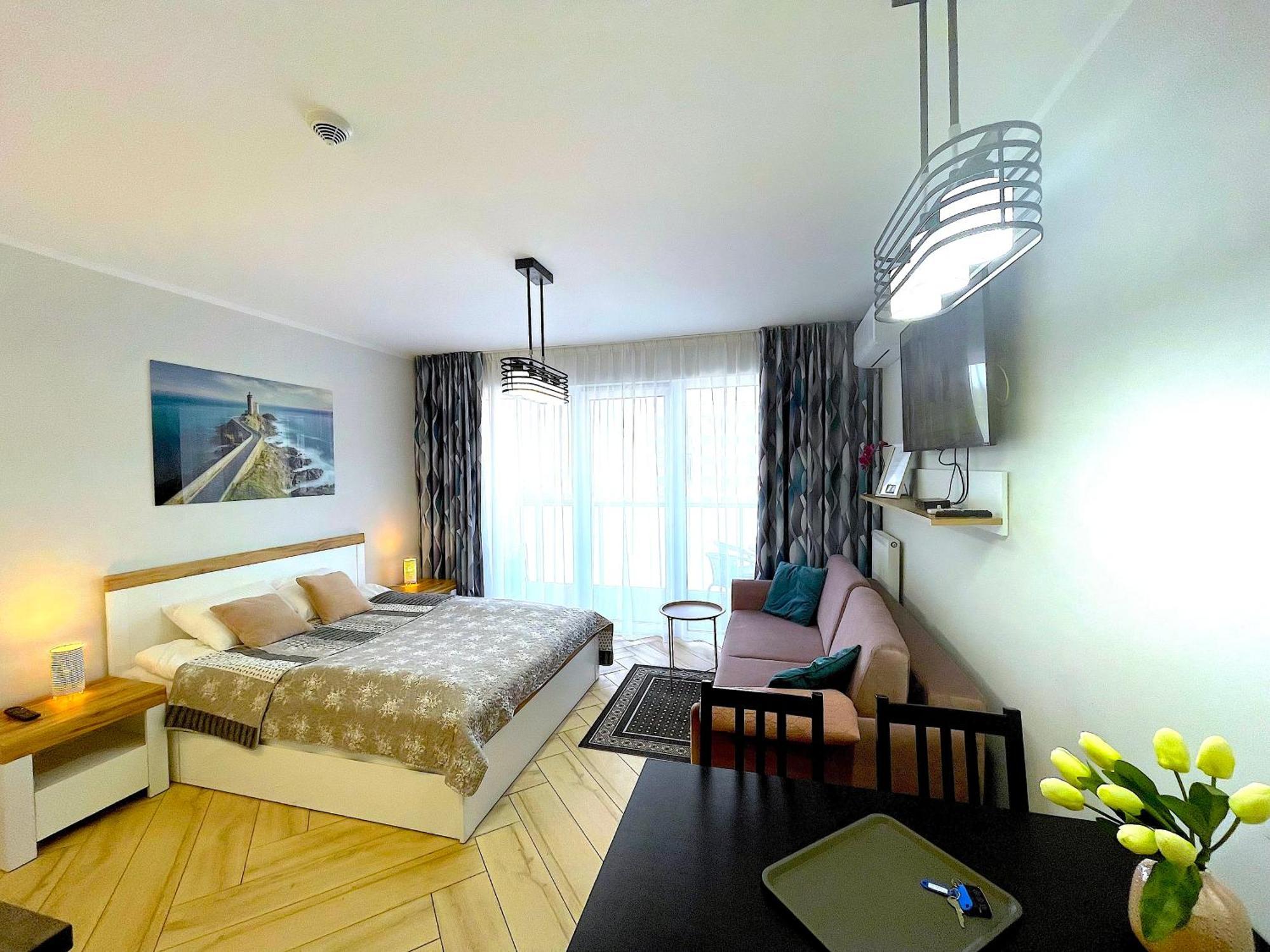 Apartament Superior Blue Przy Plazy- Free Pool, Saunas, Jacuzzi, Fitness, Salzgrotte Kolberg Exterior foto