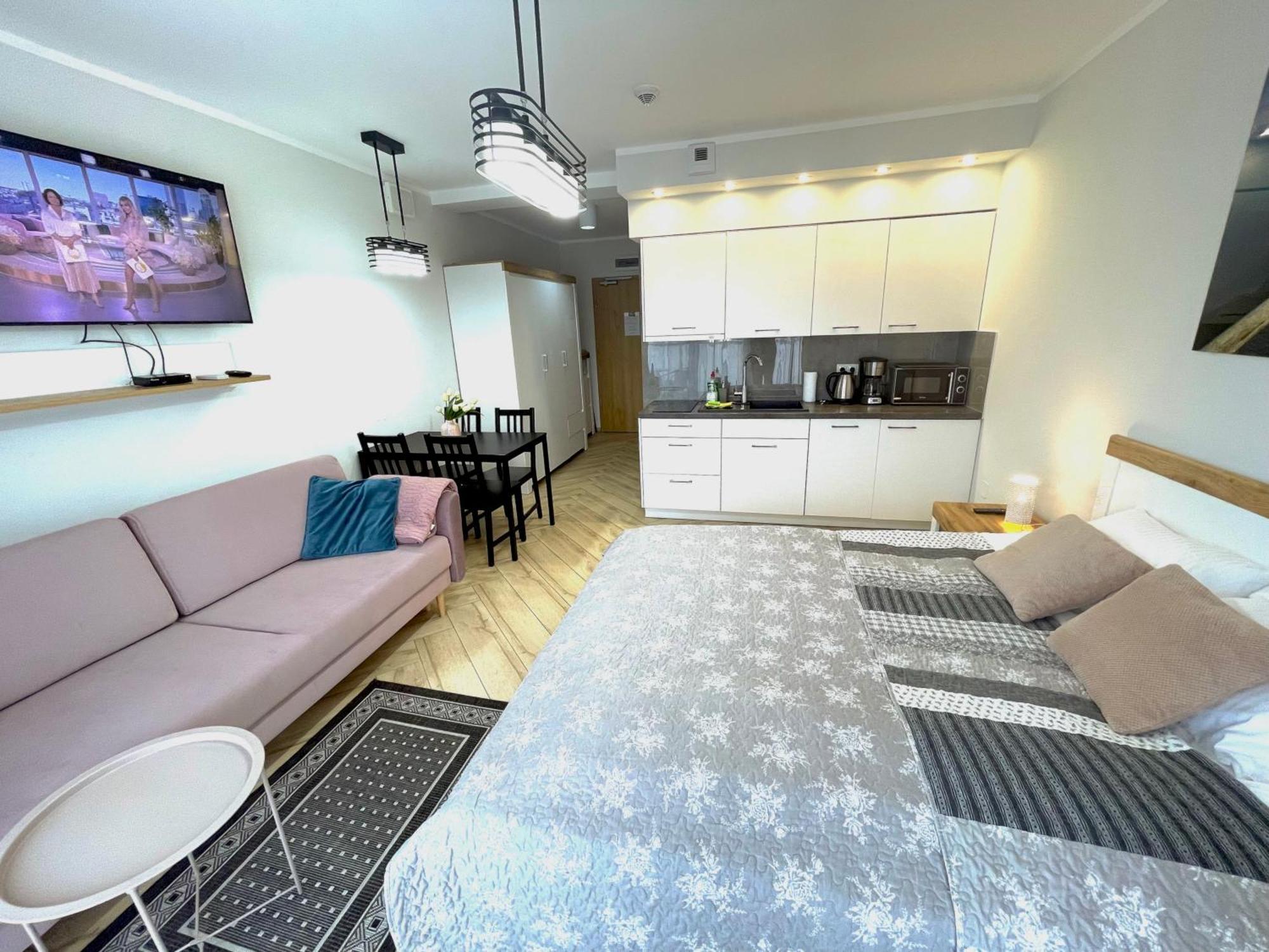 Apartament Superior Blue Przy Plazy- Free Pool, Saunas, Jacuzzi, Fitness, Salzgrotte Kolberg Exterior foto